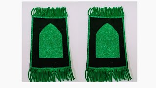 Mini prayer mat/ DIY mini mat/ Islamic activity/ Naughtyzz world