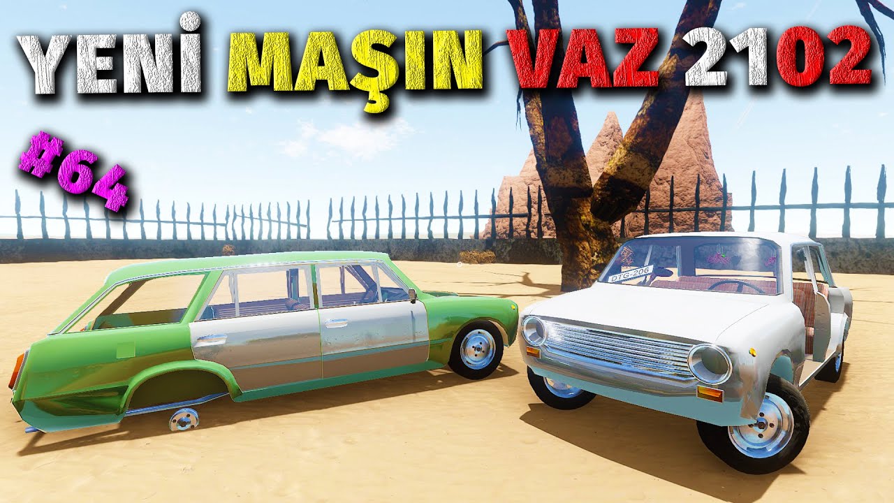 VAZ 011-in DETALLARINI VAZ 2102 -yə YERLƏŞDİRDİM | The Long Dirve | Maşın Oyunları | #sahmarehmedov