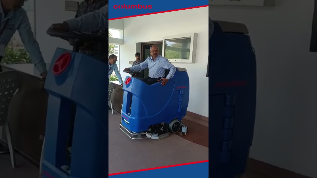 Ultimate Ride-On Scrubber Dryer | Columbus Cleaning Machines Pvt. Ltd.