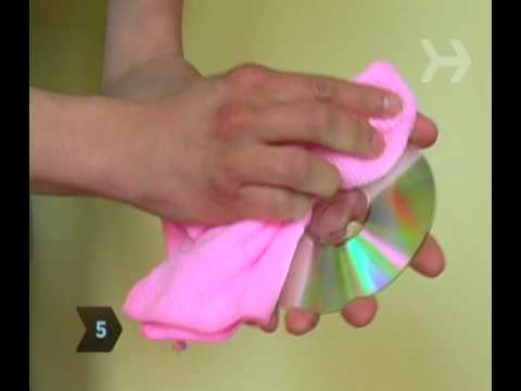 How do you repair a cracked CD yourself?