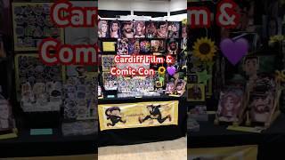 Cardiff Film & Comic Con Table! 🌻💜