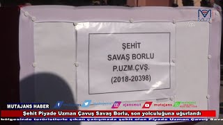Şehit Piyade Uzman Çavuş Borlu, Niğde'de son yolculuğuna uğurlandı