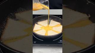 Eggs and bread recipe for breakfast #foodshorts #cooking #shorts #shortsvideo