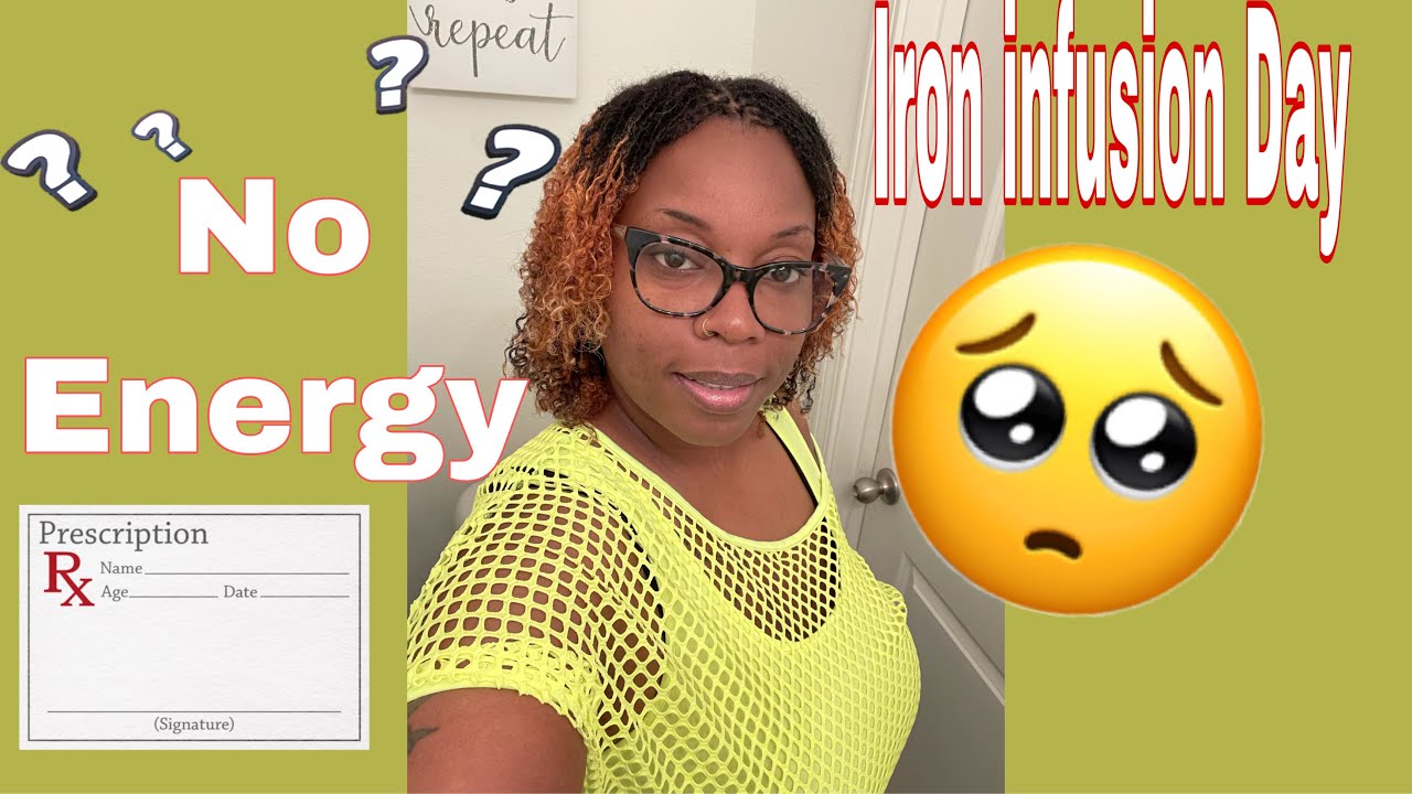 Follow along on my iron infusion after having bariatric surgery Iron