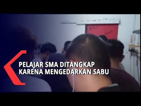 Pelajar SMA Ditangkap Karena Mengedarkan Sabu