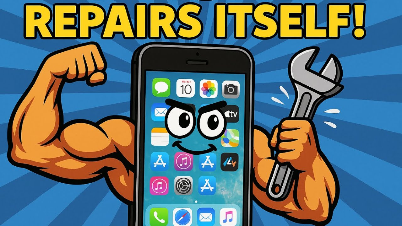 This iPhone can repair itself. - YouTube