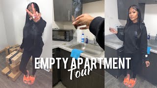 MY FIRST EMPTY APARTMENT TOUR\/VLOG AT 21 🏠🔑