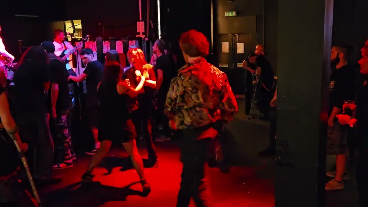 Murderhill playing at Ivory Blacks, Glasgow, Scotland (1)