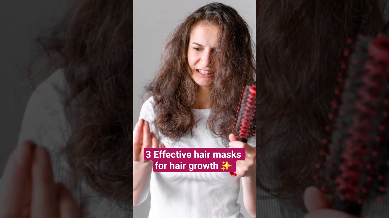 ✅️ 3 cost effective hair masks for hair growth 
