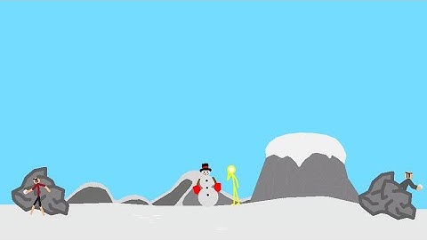 Snowball fight sticknodes animation