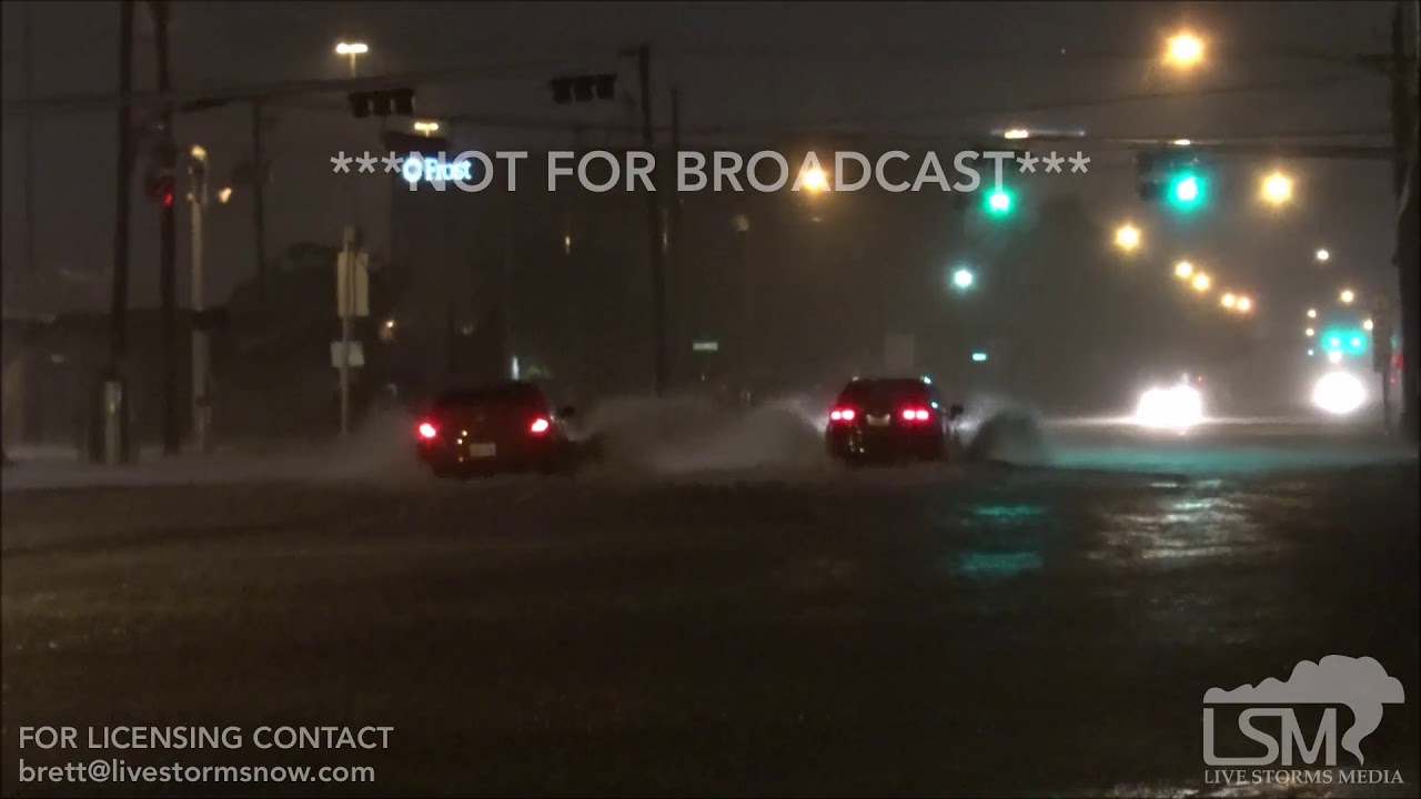 06-19-2018 Corpus Christi, TX - Stalled Cars & Freeway Closed to Flash Flood