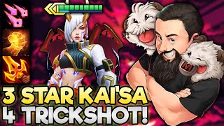 3 Star Kai'sa - 1 Cost Reroll Game?! | TFT Inkborn Fables | Teamfight Tactics