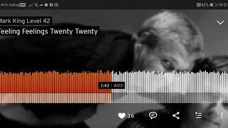 Level 42 's Mark King Feeling Feelings Twenty Twenty