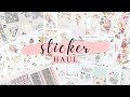 Short Sticker Haul | Sadies Stickers, LTA, Two Lil' Bees & Peach Pom!