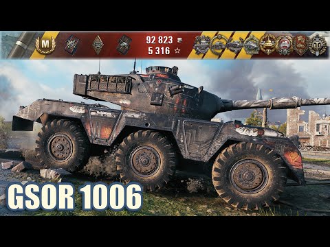 Видео: GSOR 1006 Scheme 7 • Пушка на колёсах )) World of Tanks