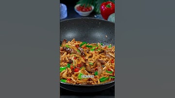 Thịt ba chỉ xào củ cải khô