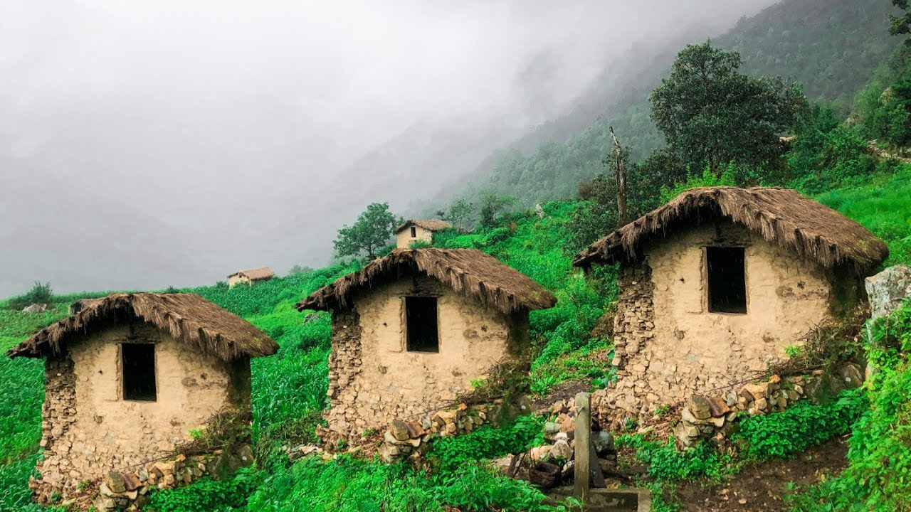 Beautiful Nepali Mountain Village Traditional Life of Nepal || Himalayan Village Life || Nepal