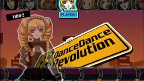 Dance Dance Revolution X2 Character Select