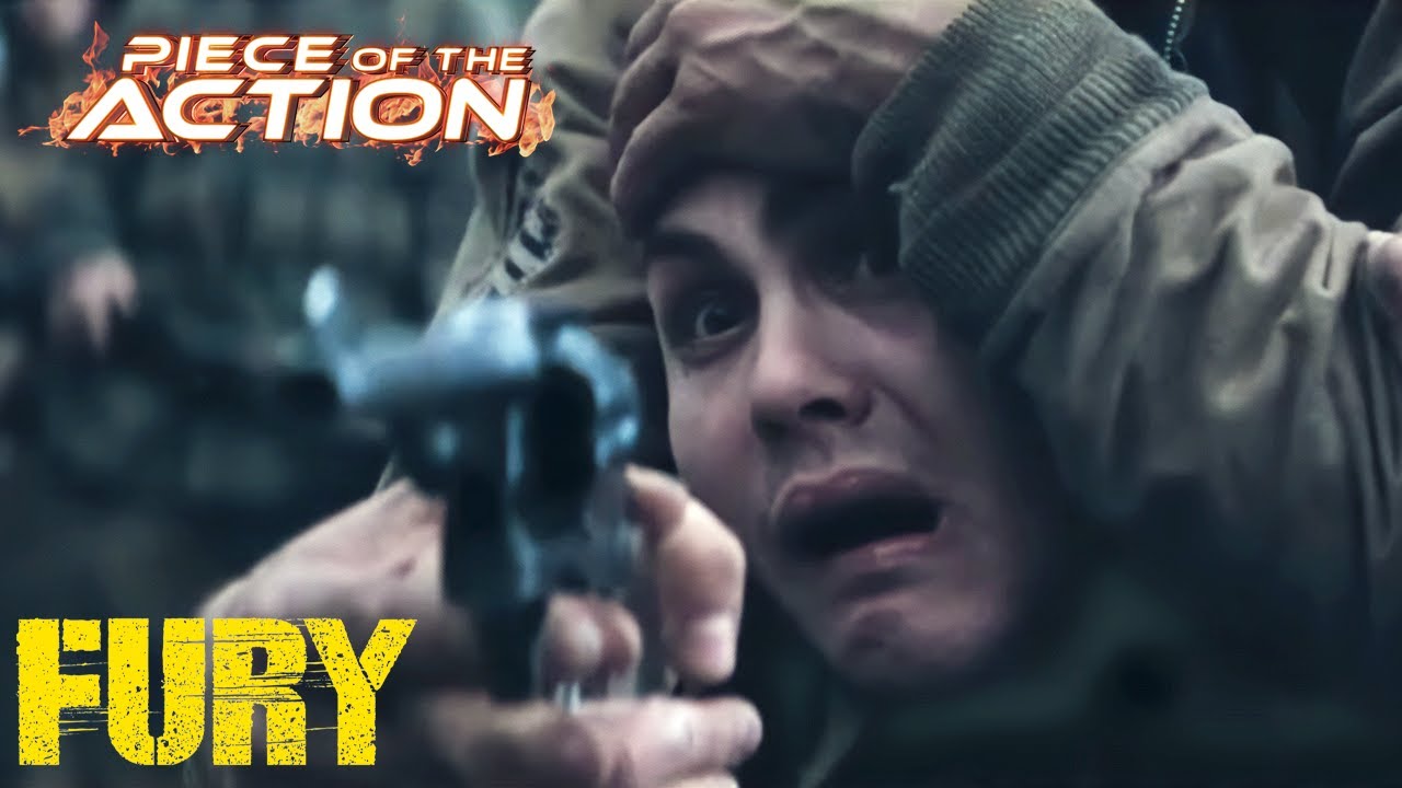 Getting Blood On His Hands | Fury (Brad Pitt & Jon Bernthal)