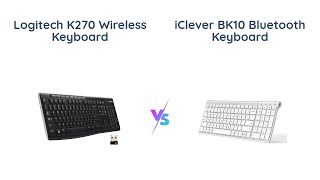🔥 Logitech K270 vs iClever BK10: Best Wireless Keyboards Comparison