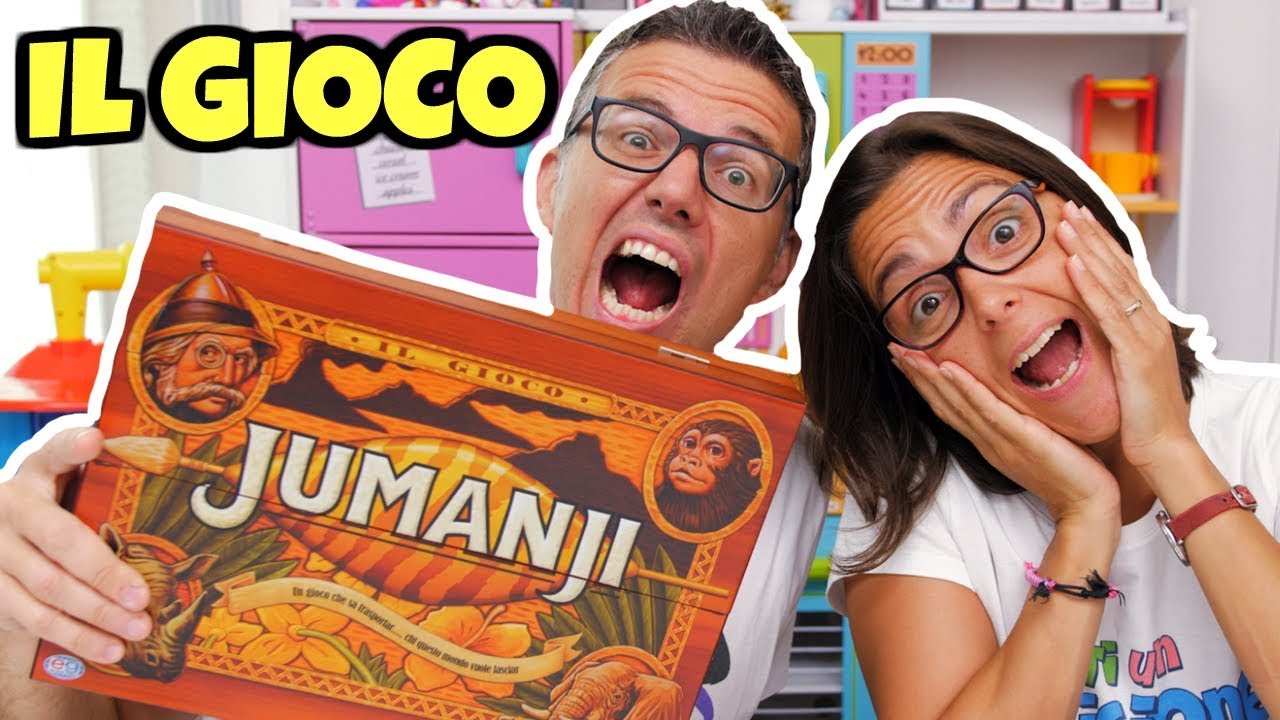 EDITRICE GIOCHI - Jumanji - Jumanji classico - Gioco da tavolo in