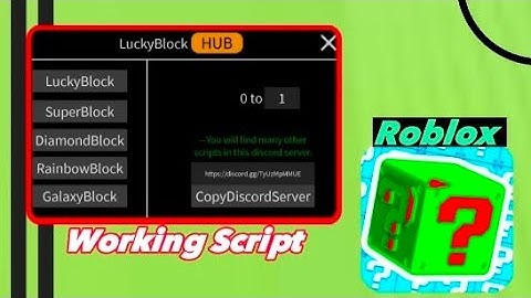 Roblox Lucky Block Working Script 2023 ✅| Fluxus, Arceus x, Hydrogen📄