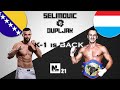 K 1 WGP Sarajevo Mesud SELIMOVIĆ Vs Ernest DUPLJAK SUPERFIGHT No Limit 21