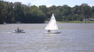 Sailing on Lake Seneca Ohio