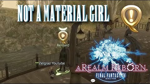 Not A Material Girl - Final Fantasy XIV - A Realm Reborn