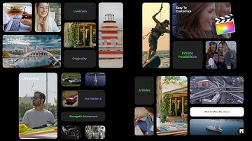 Dynamic Tile Medley Template for Apple Motion & FCPX - MotionVFX