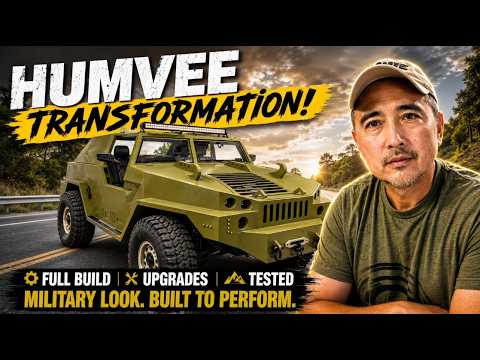 Humvee Transformation: Full Build From Start to Finish - YouTube