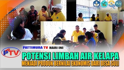 PKM 2025: POTENSI LIMBAH AIR KELAPA MENJADI PRODUK BERNILAI EKONOMIS DARI DESA SULI