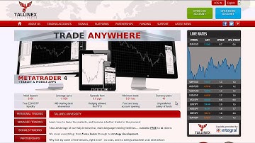 Tallinex Review - MT4 Forex Broker