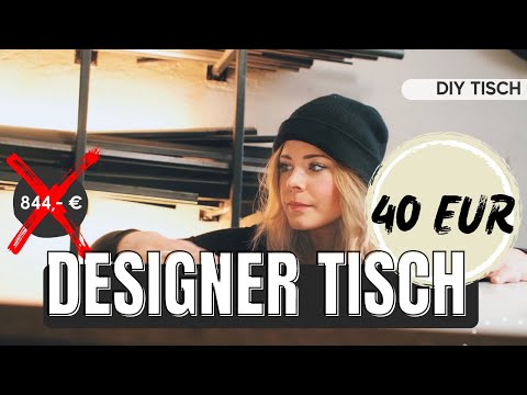 Dieser Tisch ist genial | Designer Tisch selber bauen | Nur 40€ |