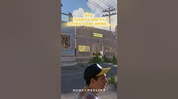 When the trash talking at outpost goes wrong #rust #rustgame #rustpc #rustmeme #rustnrecline