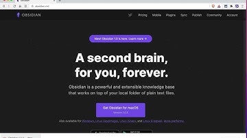 How to install Obsidian.md