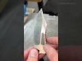 Grinding a 2” Hollow Swedge on a custom Mini Warthog Blade | Brian Brown Knives
