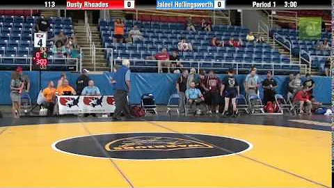 113 Dusty Rhoades vs. Jaleel Hollingsworth