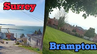 Surrey to Brampton