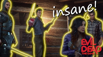 TOP LEVEL TEAM VS INSANE NECROMANCER! Evil Dead the game