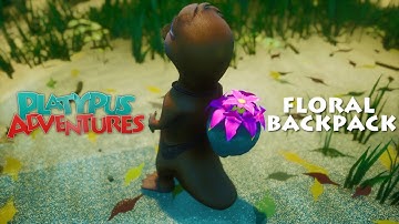 🌸 Floral Backpack 🌸 - (Unreal Engine 4) | Platypus Adventures