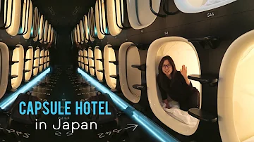 How long are capsule hotels in Japan?