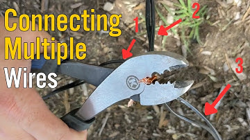 Connecting Multiple Wires | DIY Landscape Lighting