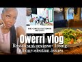 OWERRI VLOG:THE WORST WEEK EVER!!! STRIKE +LOST MILLIONS+ CANCELED ELECTION + WORKING 24HOURS!!