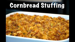 How To Make Cornbread Stuffing  Delicious Cornbread Sausage Stuffing/Dressing Recipe