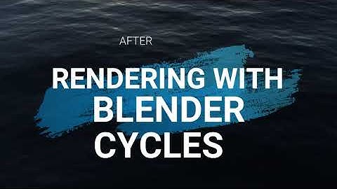 Large Scale Ocean In Blender