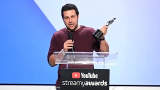 Markiplier - My Friend's Place wins Creator | Streamys Social Good Awards 2019