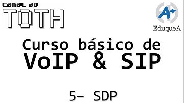 Curso de VoIP e SIP Básico - Aula 5 - SDP Session Description Protocol - EduqueA