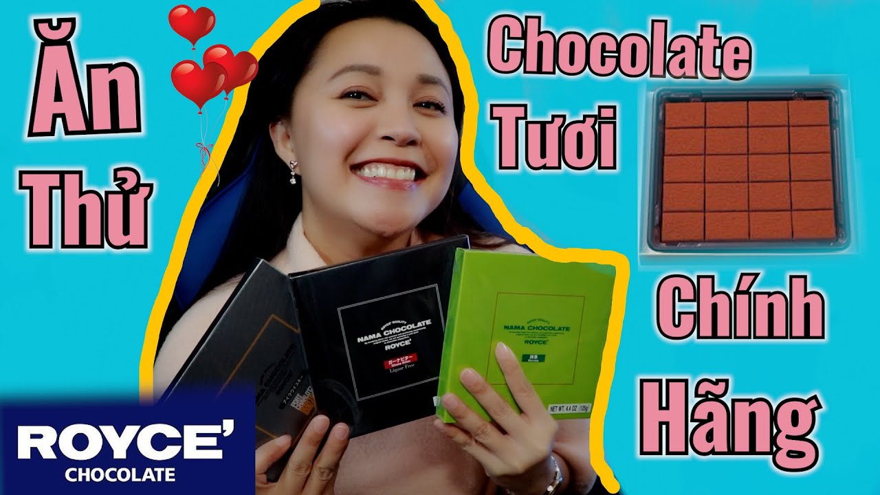 nama chocolate hải phòng  Update 2022  Bắp Ăn Thử Chocolate Tươi Chính Hãng Royce - Nhật Bản II