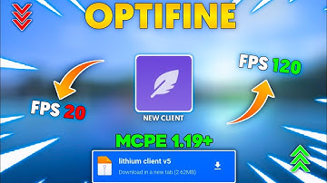Best Fps Boost Client for Minecraft PE 1.19 / 1.20  ||. quick loot , quick setting , clean UI
